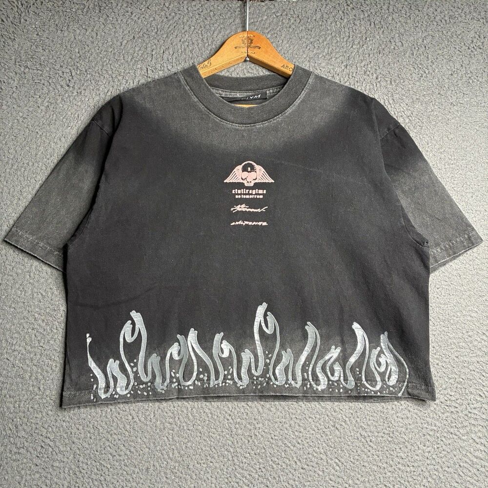 Civil Regime Women’s Cropped Shirt Small No Tomorrow